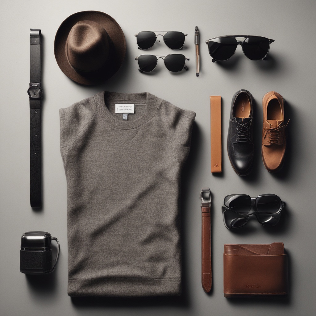 Stylish men's fashion accessories